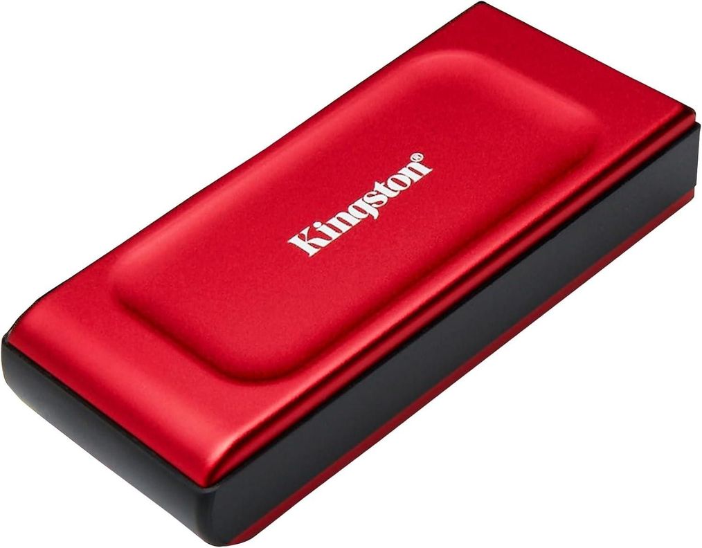 Kingston XS1000R SSD de 1 TB USB 3.2 Gen 2 ROJO-0