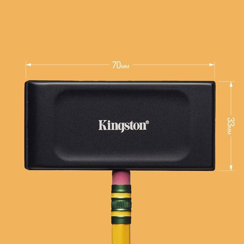 Kingston Externo 2 TB XS1000 SSD USB C 3.2-2