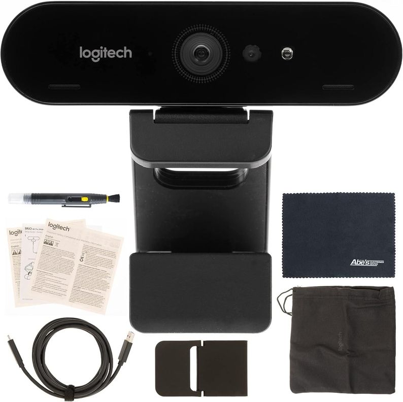 Cámara web Logitech BRIO UHD 4K-1