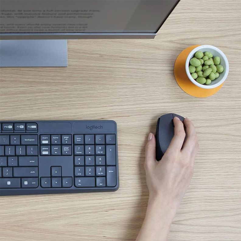 Logitech MK235 Teclado y Mouse Inalámbricos-1