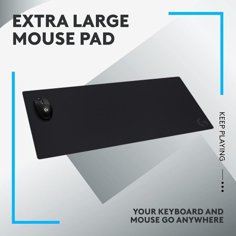 Mousepad G 840 XL, color negro (400x900x3mm)-1