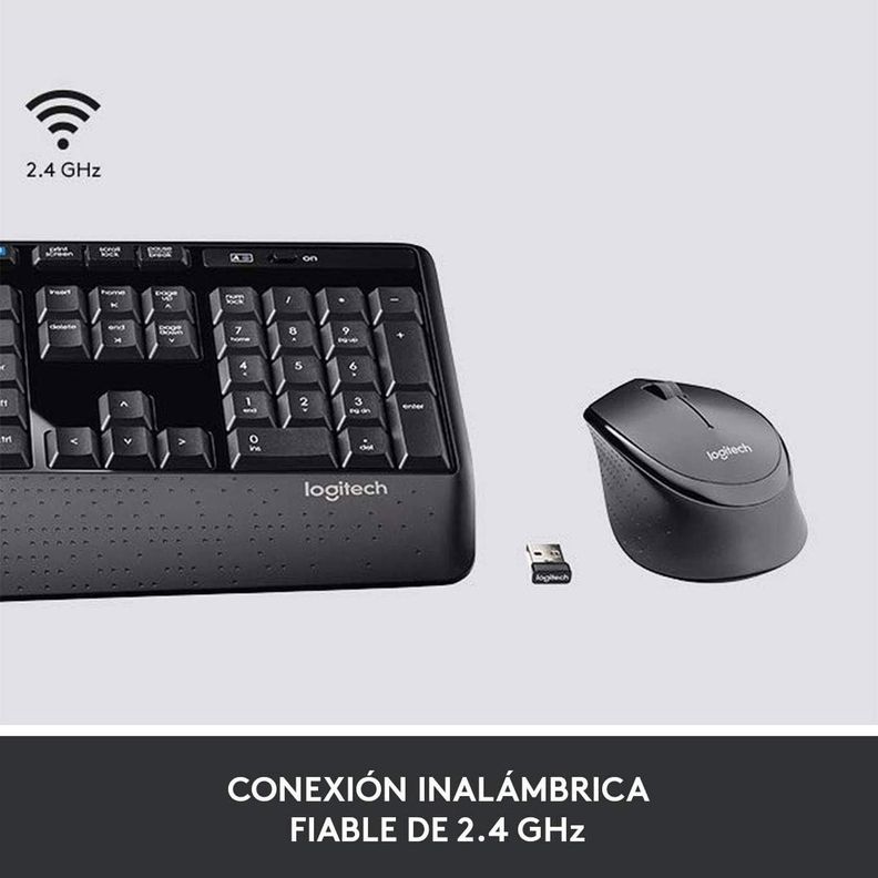 Logitech MK345 - Teclado y mouse inalambrico-1