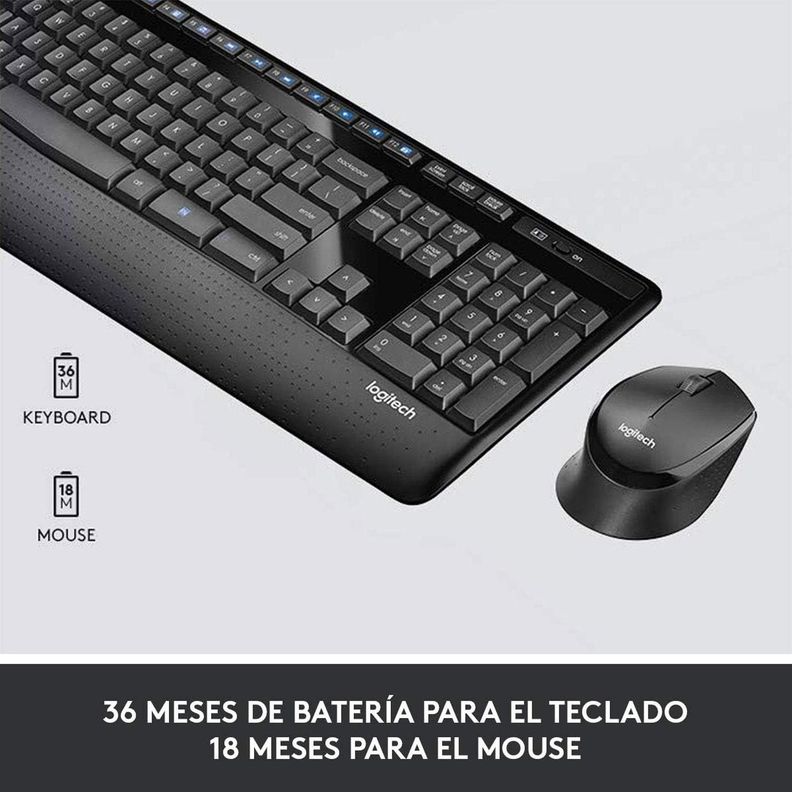 Logitech MK345 - Teclado y mouse inalambrico-2