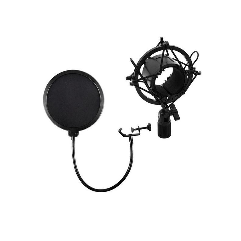 KIT STUDIO MICROFONO CON SOPORTE STREAMING-2