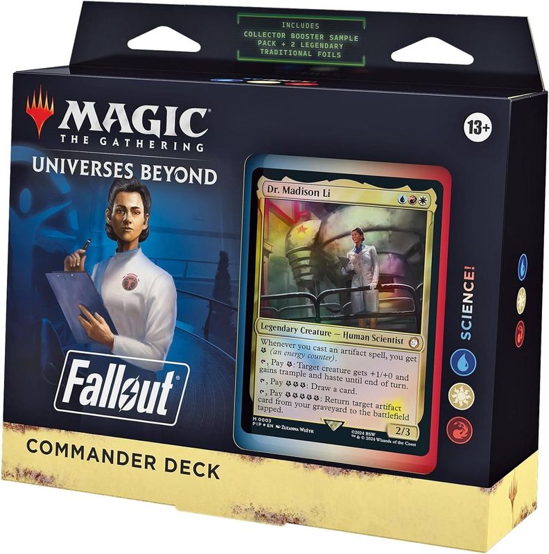MTG Fallout Mazo Commander - ¡Ciencia! (ingles)-0