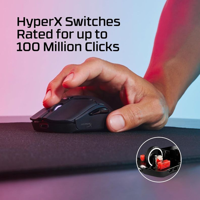 HyperX Pulsefire Haste 2 Mini - Ratón inalámbrico-1