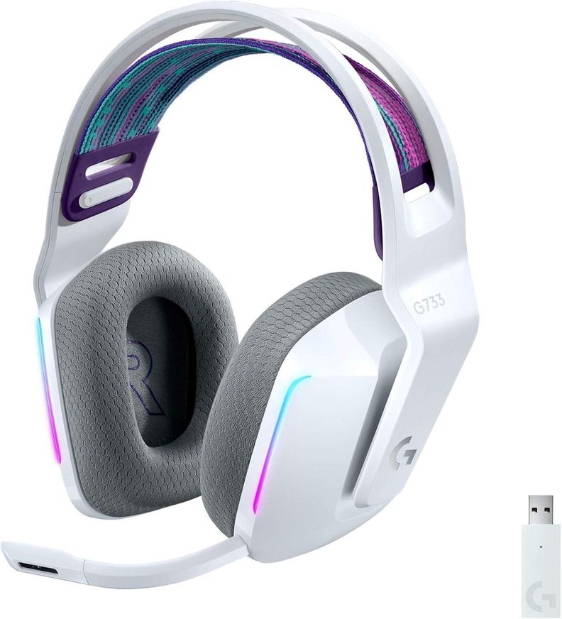 Auriculares G733 Lightspeed White - inalámbricos-0