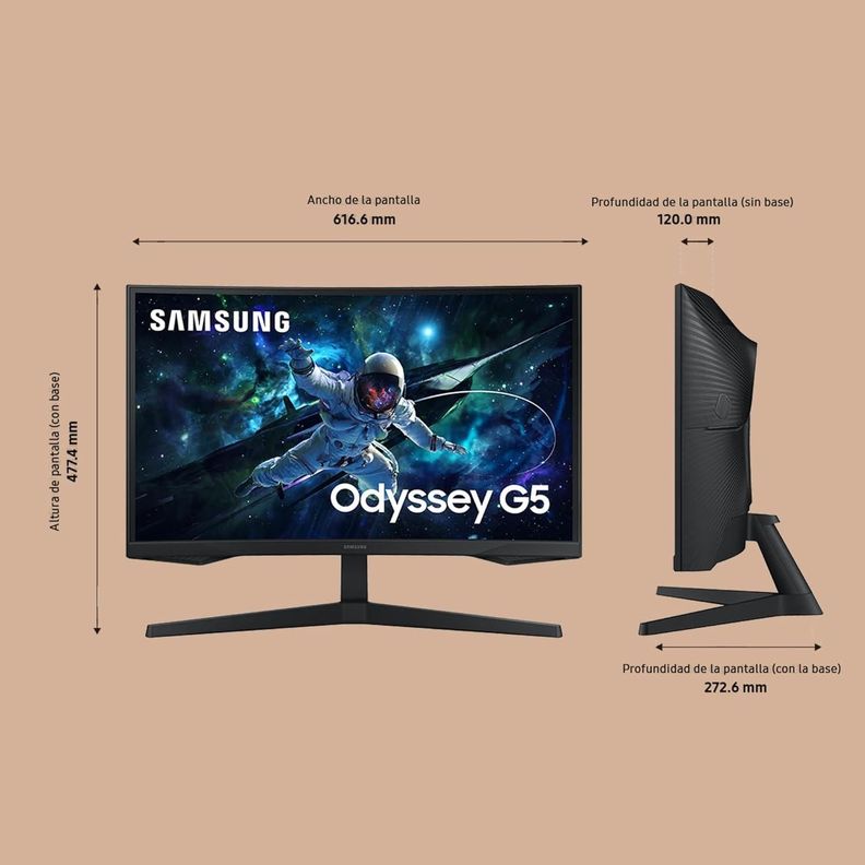 Monitor Curvo Gaming 27'' WQHD-2