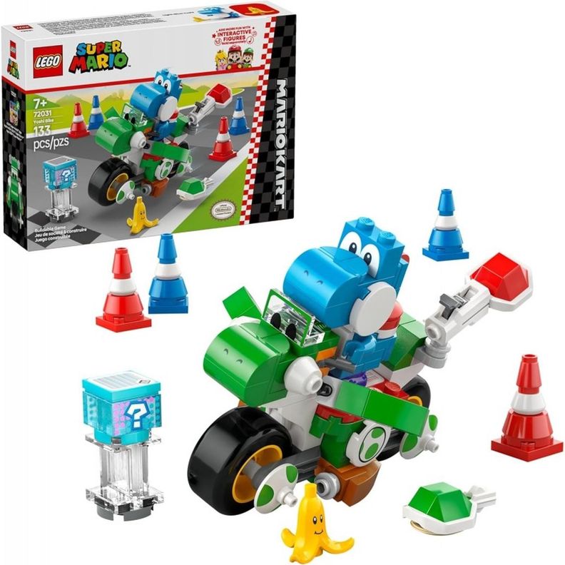 LEGO Super Mario: Mario Kart Yoshi Bike-0