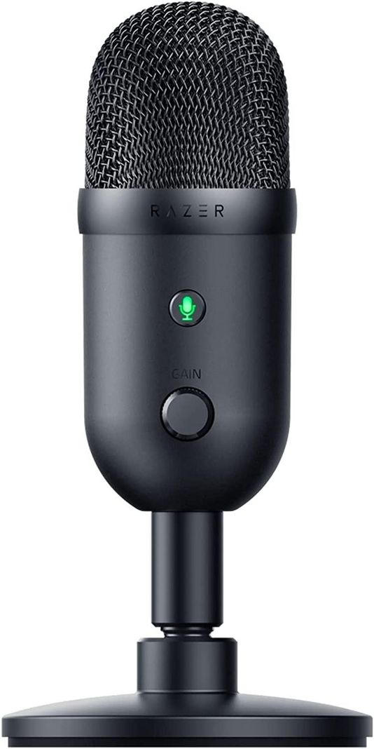 Microfono USB Razer Seiren V2 X: Microfono de condensador de 25 mm-0