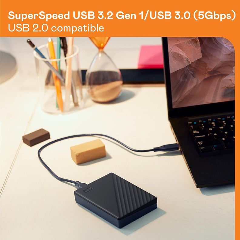 DISCO DURO WD 4TB Passport, USB 3.0-2