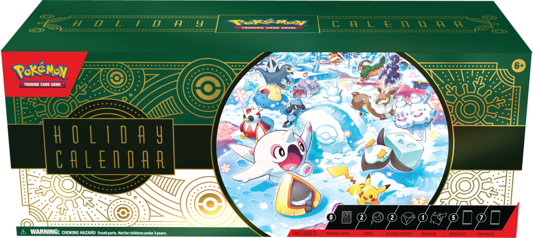 Pokemon TCG - Holiday Calendar (2024) ingles-0