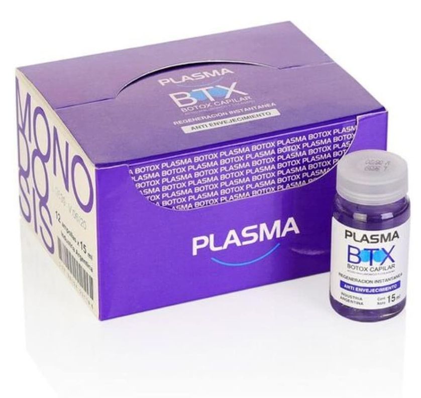12 Ampollas Botox Capilar +acido Hialurónico Y Colageno-0