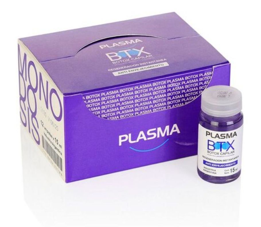 12 Ampollas Botox Capilar +acido Hialurónico Y Colageno-1