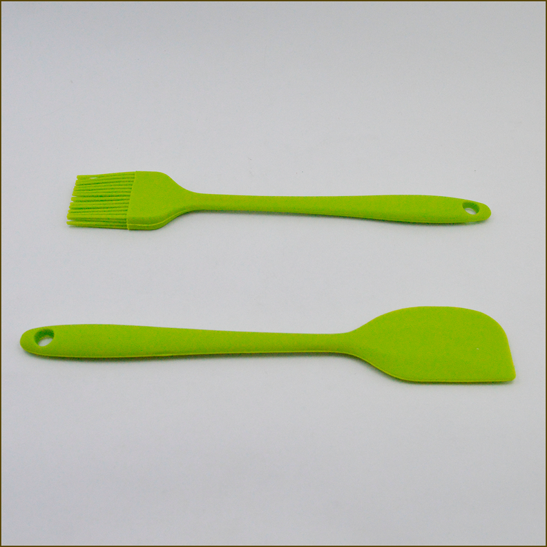 Set Utensilios Silicona 6 pzas Verde-2