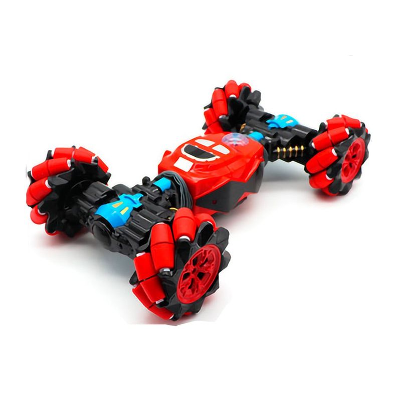 Auto RC Control Remoto Gestual Deformable Twist Rojo-0