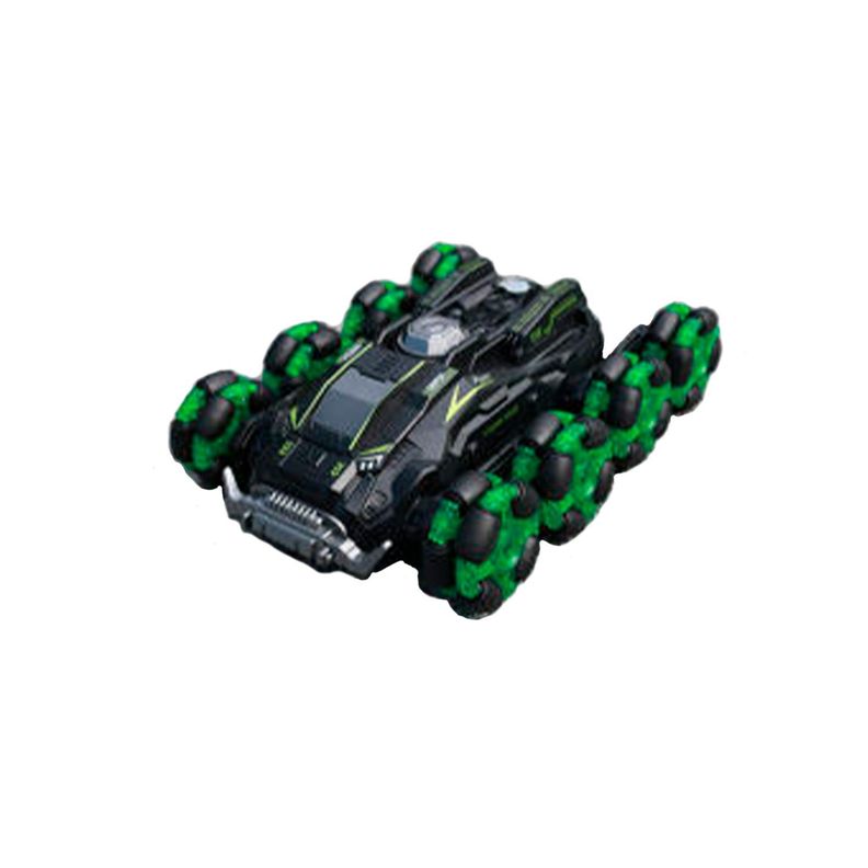 Auto RC control remoto gestual 8 ruedas transformable Verde-0