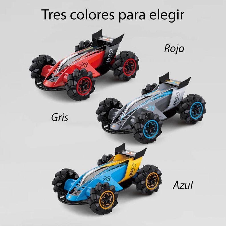 Auto RC control remoto gestual 4x4 alta velocidad Azul-4