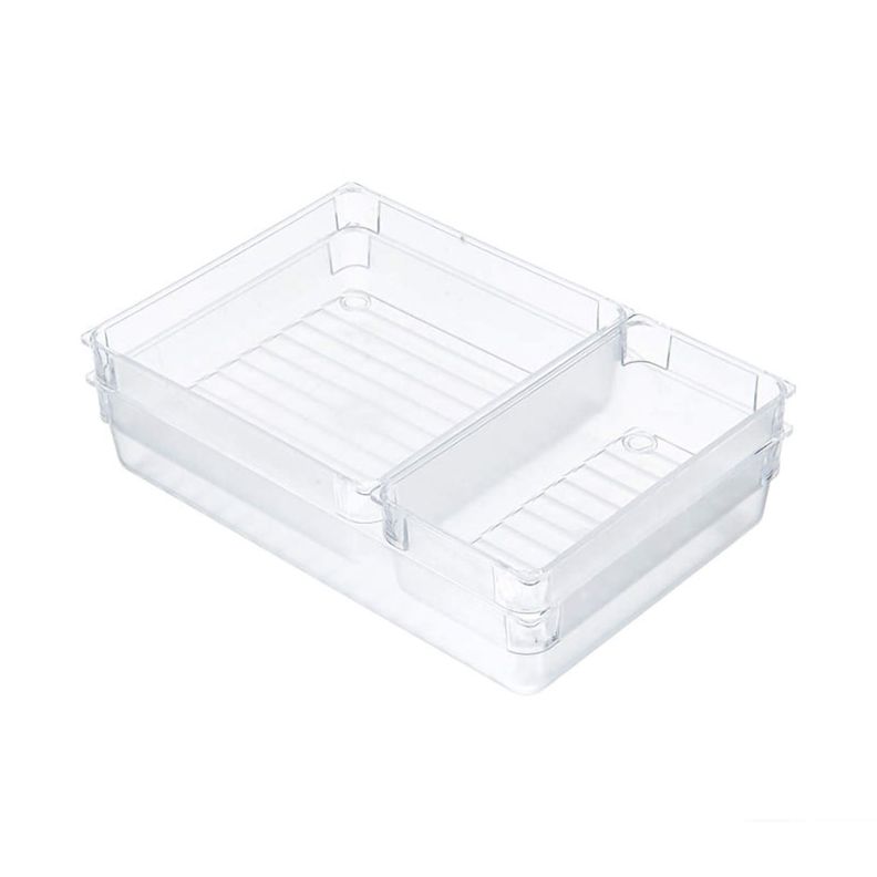 Set Organizadores Cajón Escritorio Apilables Maquillaje-4