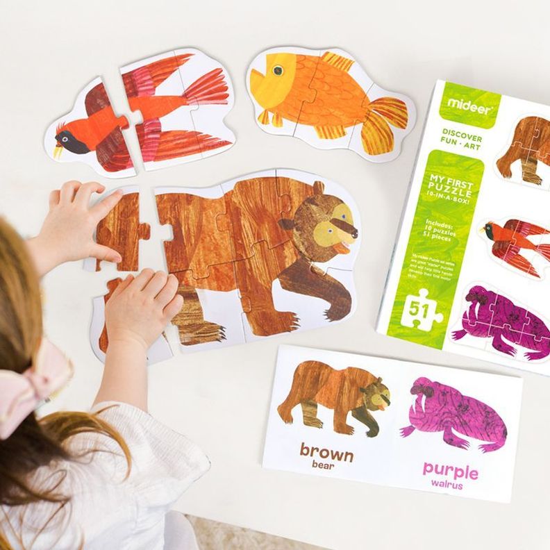 Mi primer puzzle 10 en 1 Eric Carle-2