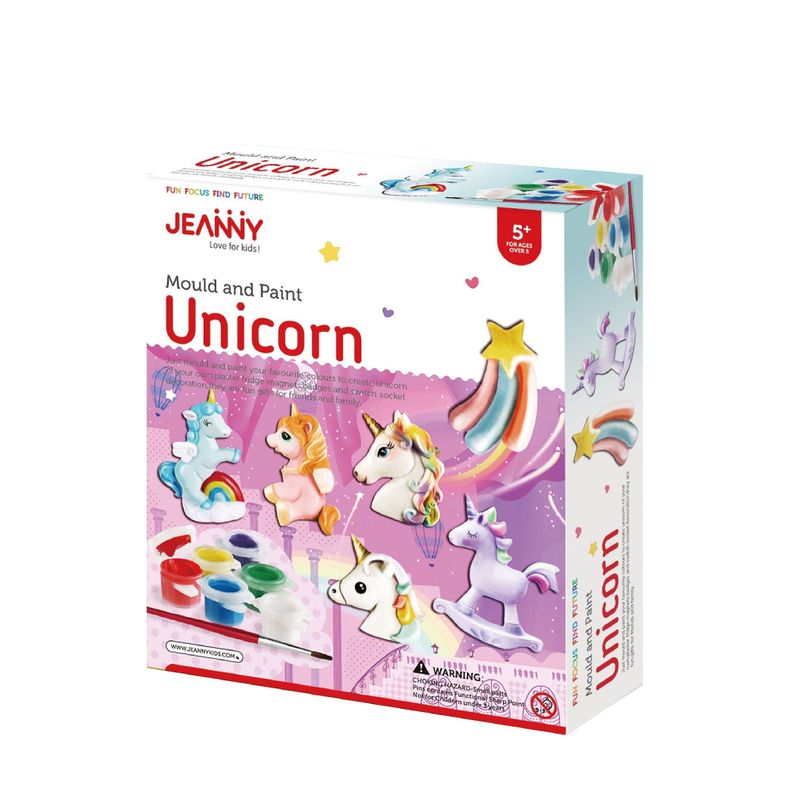 Moldea y Pinta Hermosos Unicornios-0