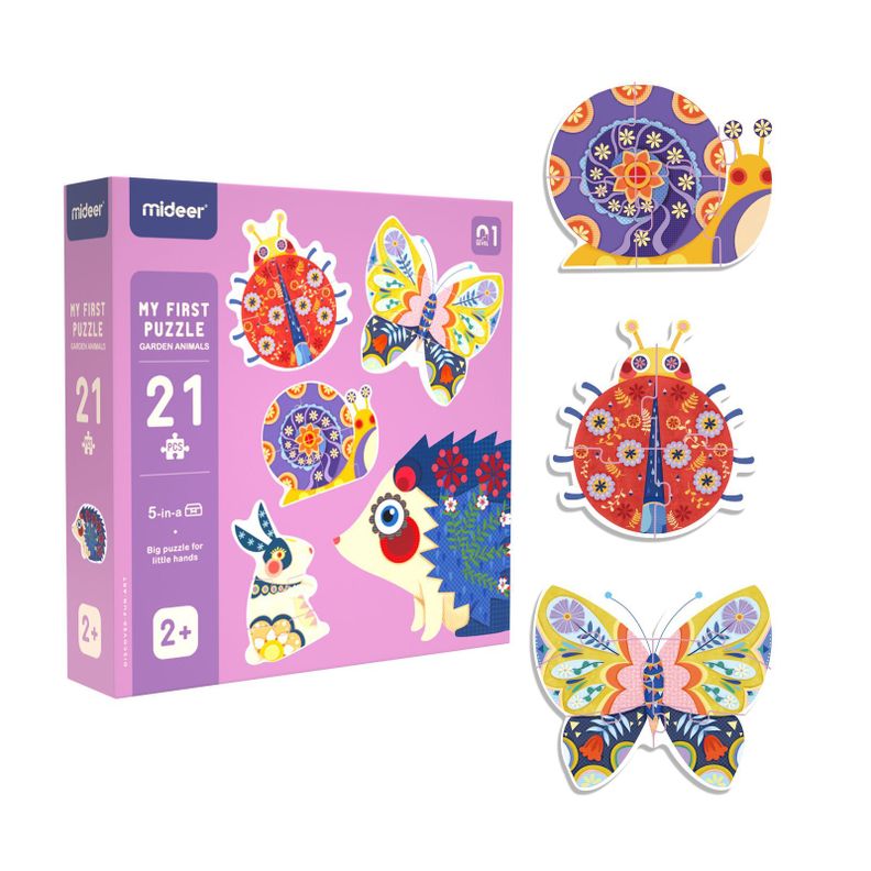 Mi Primer Puzzle (Animales de jardín)-0