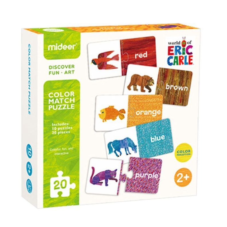 Puzzle Empareja Los Colores - Eric Carle-0