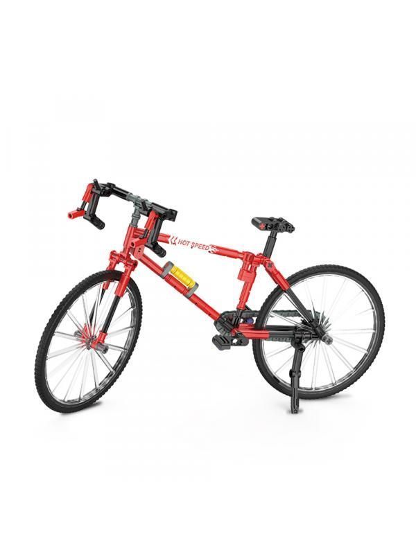 Bicicleta a Escala Armable Color Rojo - 192 pcs-0