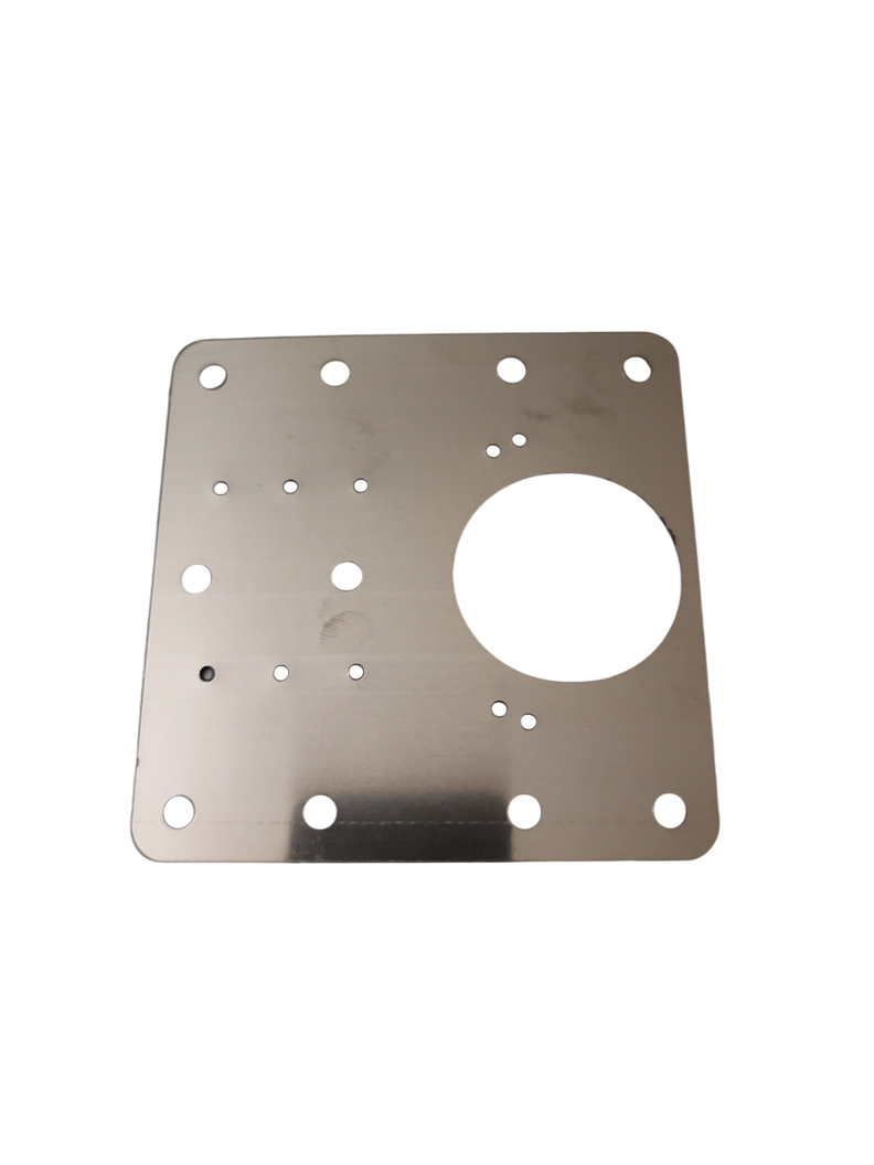 Placa Acero Repara Bisagra 90x90 Mm Unidad-0