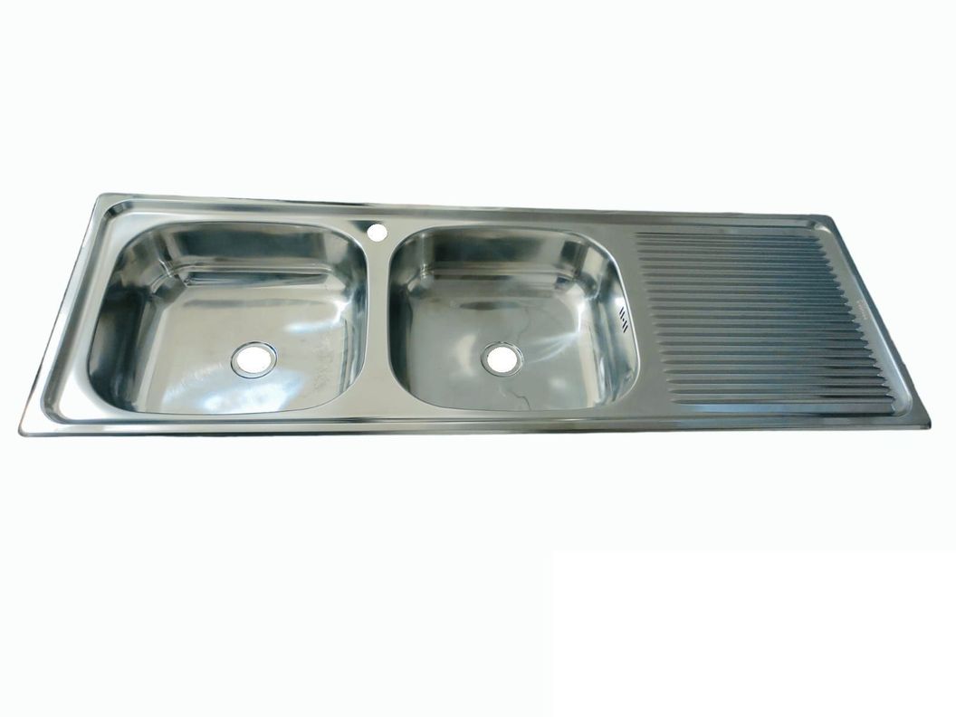 Acero Lavaplatos Empotrado 120cm Kit Sif/Des LD-0