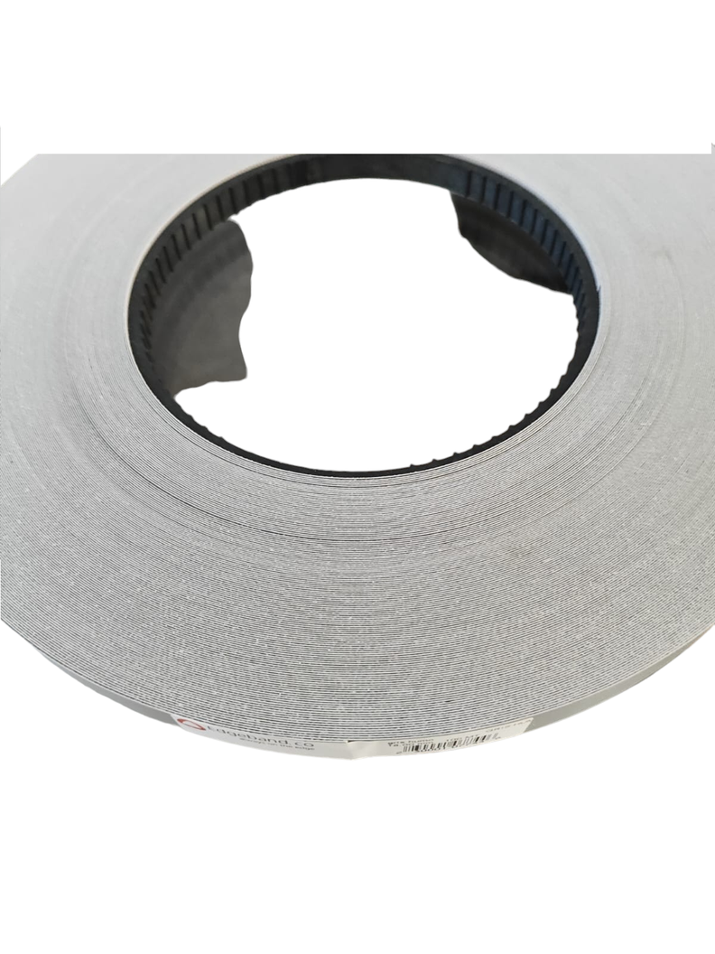 Tapacanto Pvc Rollo 200 mt 21mm Gris Humo-2