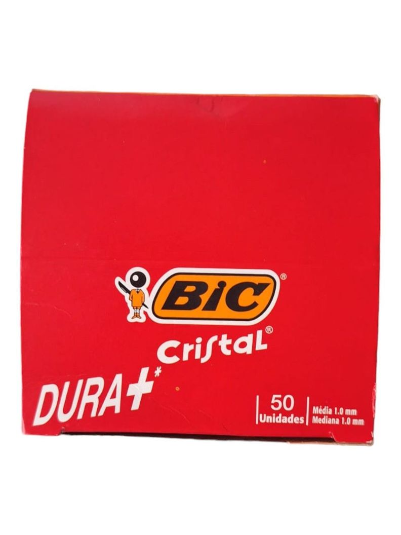 Lapiz Pasta Rojo Bic Cristal Pack 3 Unidades-2