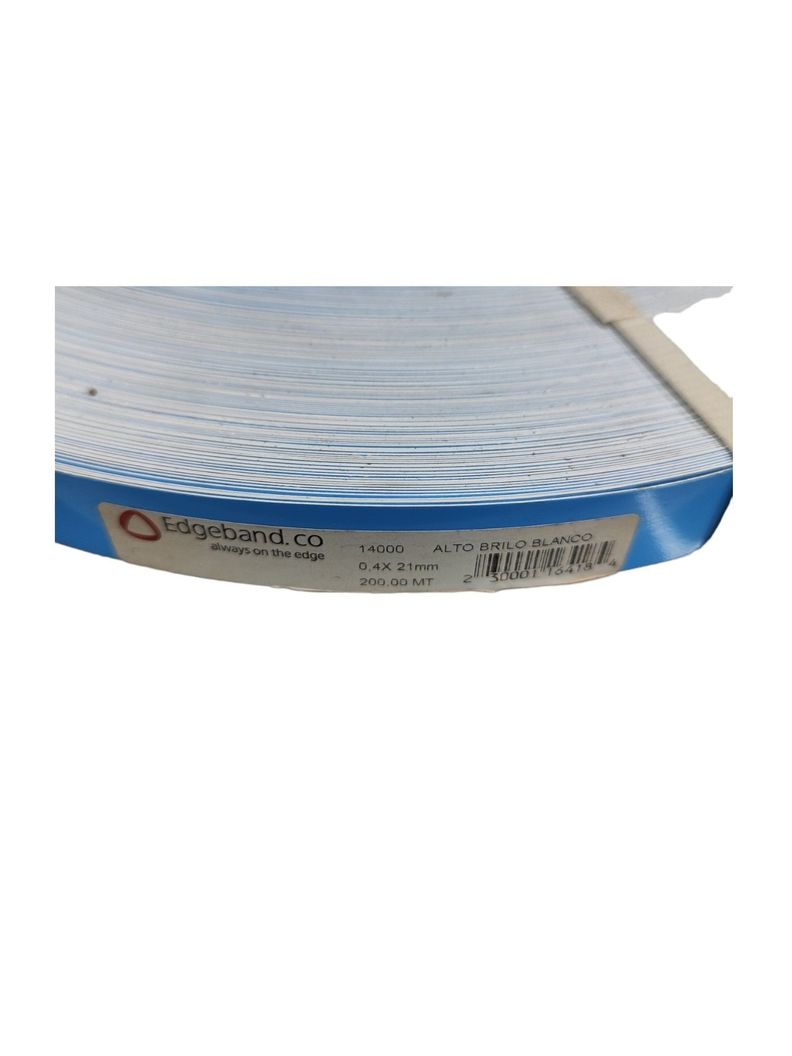 Tapacanto Pvc Rollo 200 Mt 21mm Brillante-2
