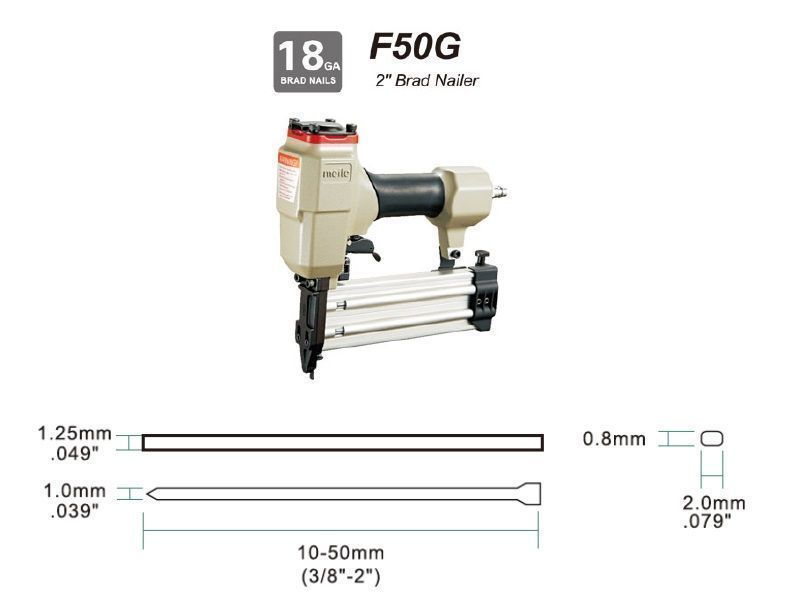 Clavadora Neumática F50G 18GA 3/4-2″-3