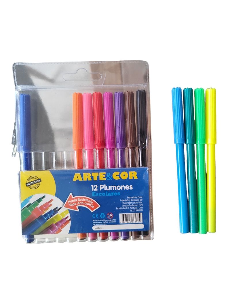 Lapiz Scripto Artecor Caja 12 Colores-2