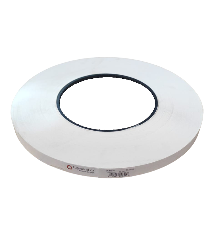 Tapacanto Encolado 18mm Blanco Caja 10 Rollos-0