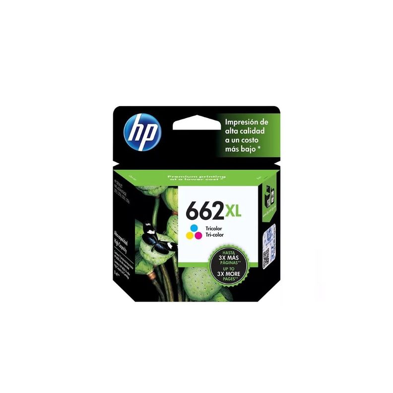 Cartucho hp 662XL Tricolor Original-0