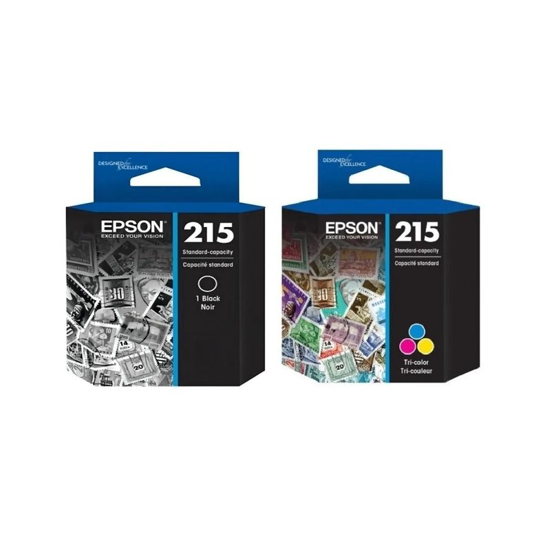 Cartuchos de Tinta Epson 215 Negro/Tricolor Original