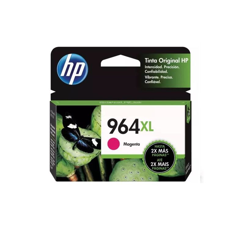 Pack Tintas Hp 964xl Cmy Originales 9010 9020-3