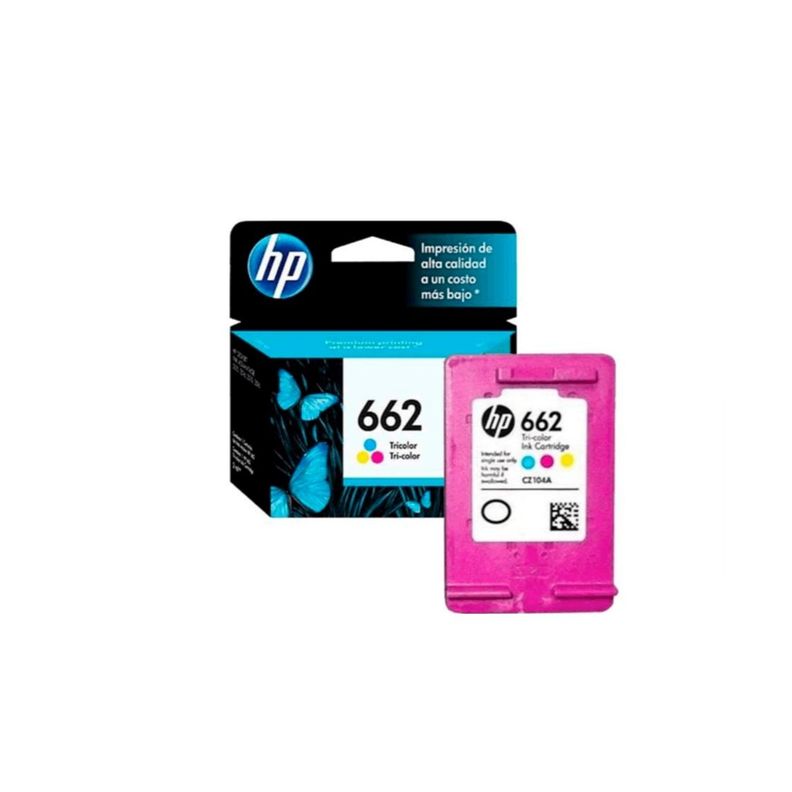 Cartucho hp 662 Tricolor Original-1