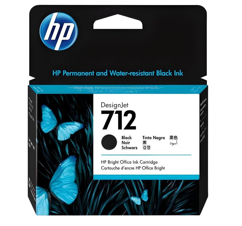 Cartucho de Tinta hp 712XL 80 ML Negro Original