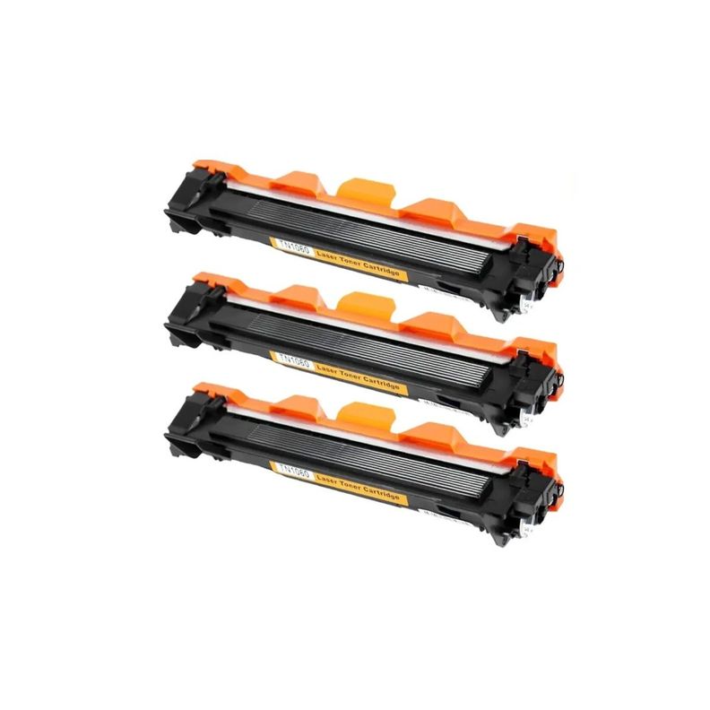 Pack 3 Toner compatible para TN-1060 Hl-1202/Hl-1212/Dcp1602-1