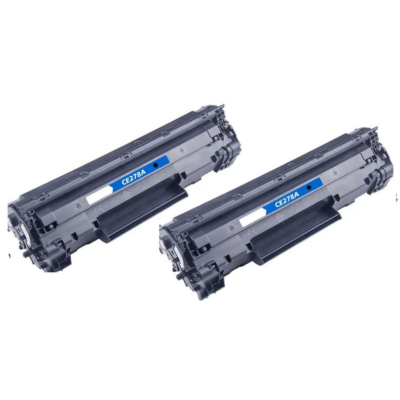Pack 2 toner Compatibles para 278a 78a Ce278a-0