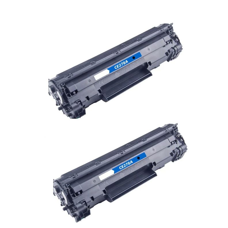 Pack 2 toner Compatibles para 278a 78a Ce278a-1