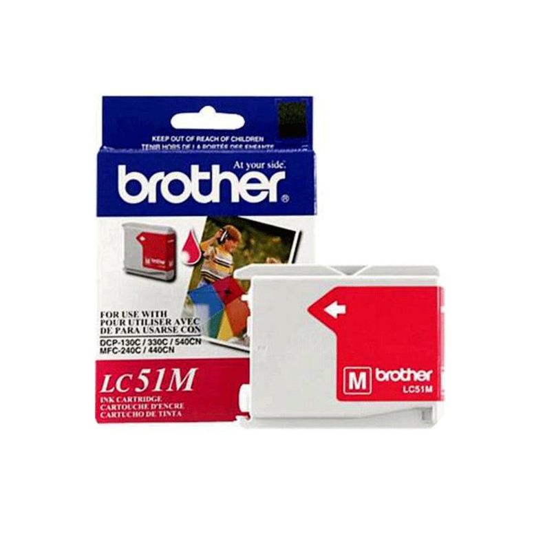 Cartucho Brother LC51 Magenta Original-1
