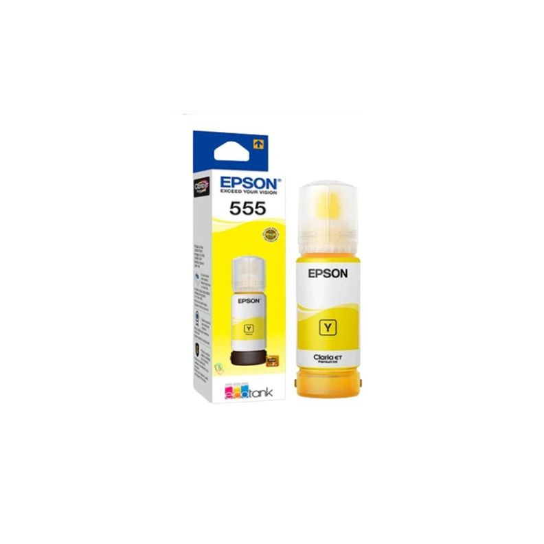 Botella Epson 555 Yellow Original-0