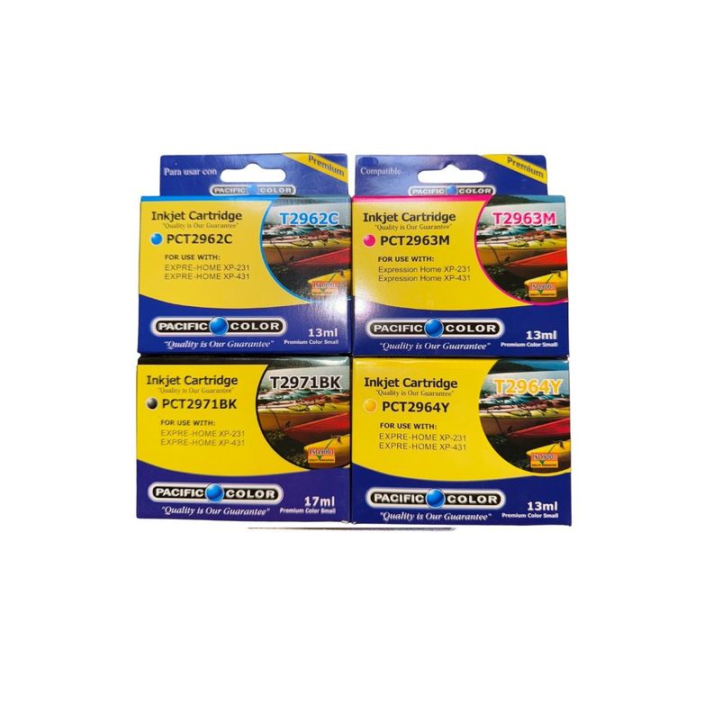 Pack Tintas Compatible  para T296/T297 231/241/431/441/450-0