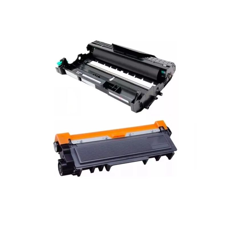 Pack Toner Tn-2370 + DR-2340 L2320 L2520 L2720-0