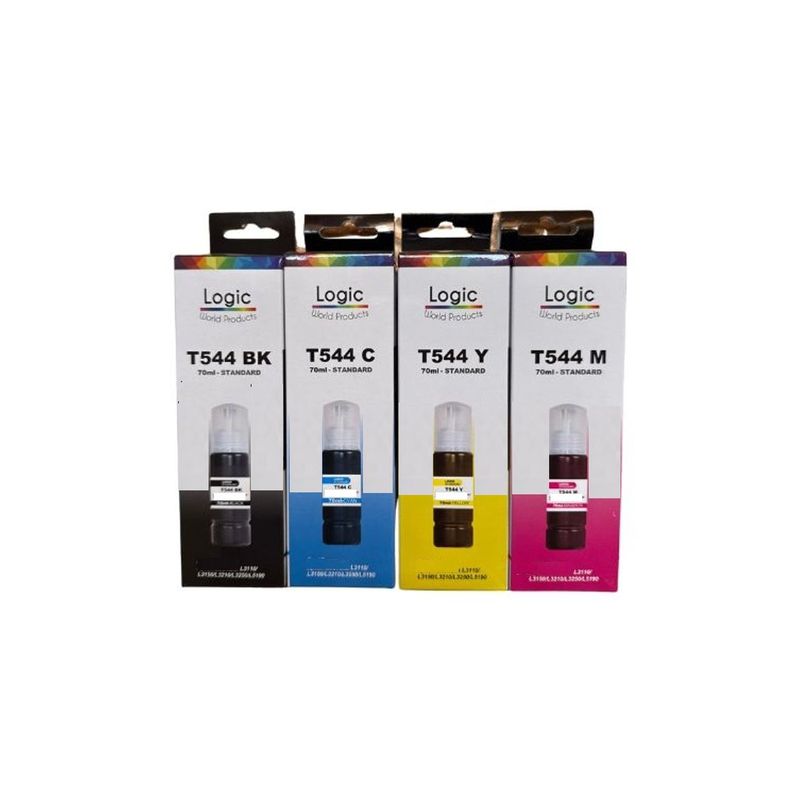 Pack Tintas Compatible para T544 L-3110 L-3210 L-3250 L-3150-0