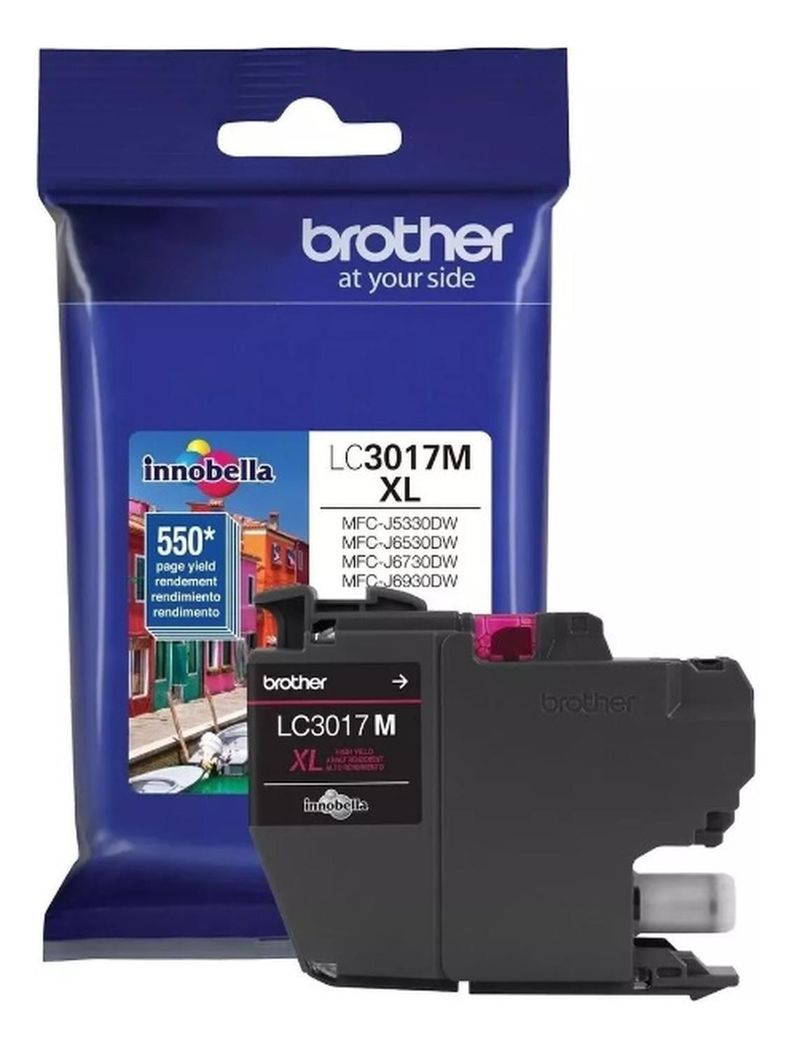 Cartucho de Tinta Brother LC3017 Magenta Original Rojo